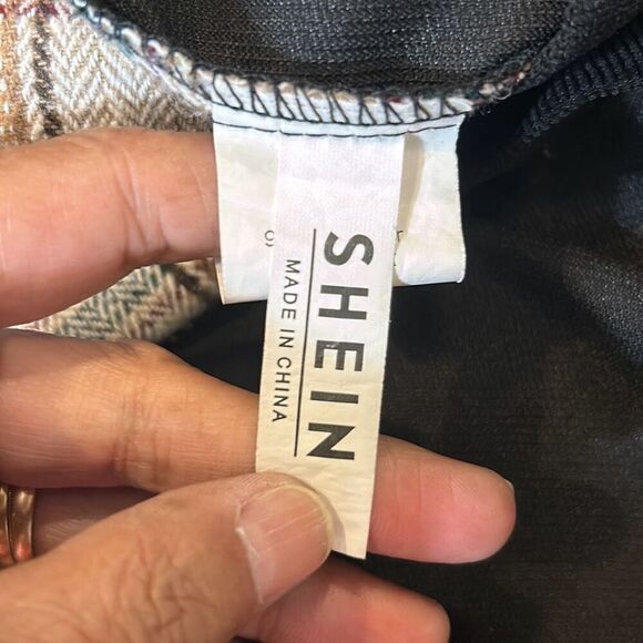 #375 SHEIN size XL corduroy two side jacket - Picture 9 of 10